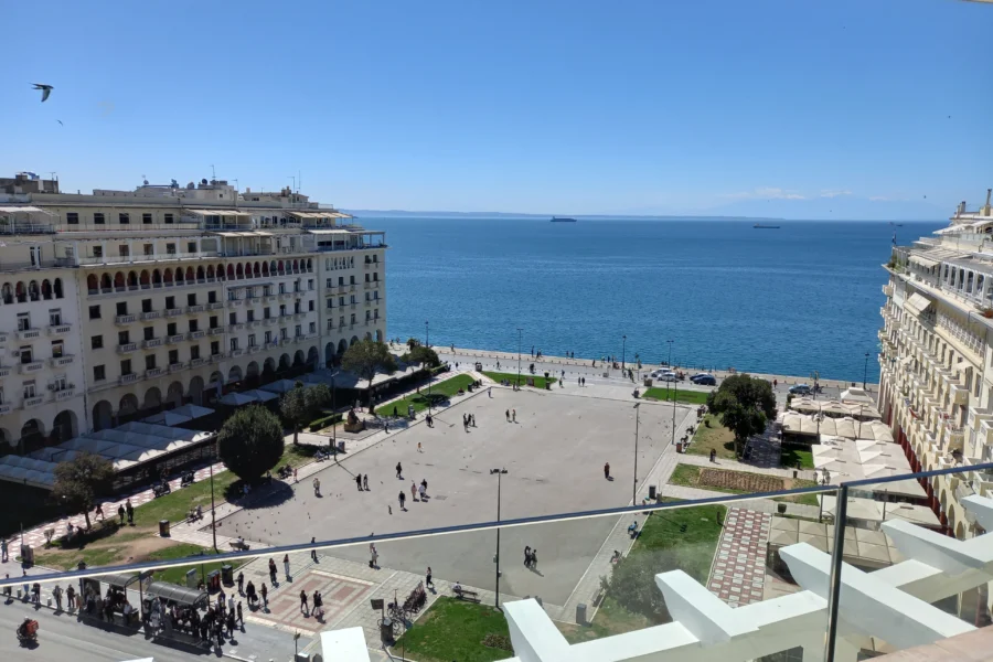 Πλατεία Αριστοτέλους στη Θεσσαλονίκη — φωτογραφία αρχείου 2024
