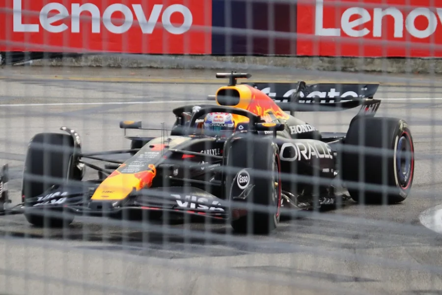 Το μονοθέσιο της Red Bull του Μαξ Φερστάπεν στην πίστα