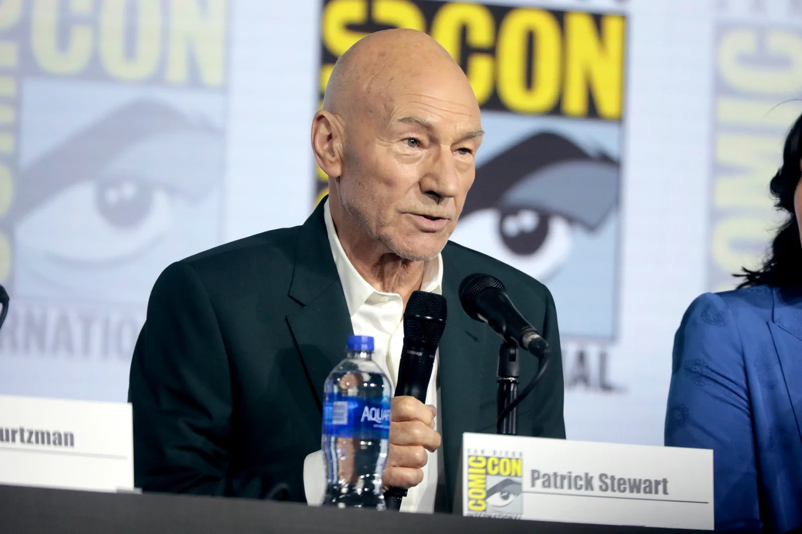 Ο Patrick Stewart μιλά στο Comic-Con του Σαν Ντιέγκο το 2019